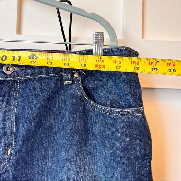 Vintage Women's Tommy Hilfiger Jeans Classic Fit High Rise Size 18 Reg Y2K Flag - Picture 5 of 9